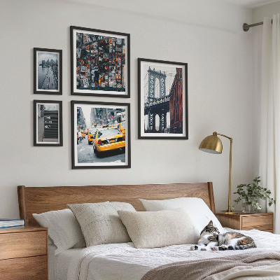 Conjunto de cuadros decorativos Encantadoras vistas de Nueva York
