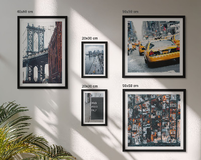 Conjunto de cuadros decorativos Encantadoras vistas de Nueva York
