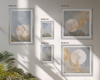 Pared galería de arte Armonía de la naturaleza y delicadeza