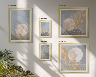 Pared galería de arte Armonía de la naturaleza y delicadeza