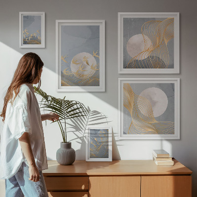 Pared galería de arte Armonía de la naturaleza y delicadeza