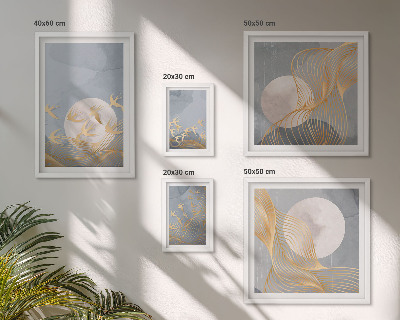 Pared galería de arte Armonía de la naturaleza y delicadeza