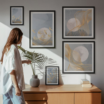 Pared galería de arte Armonía de la naturaleza y delicadeza