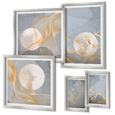 Pared galería de arte Armonía de la naturaleza y delicadeza