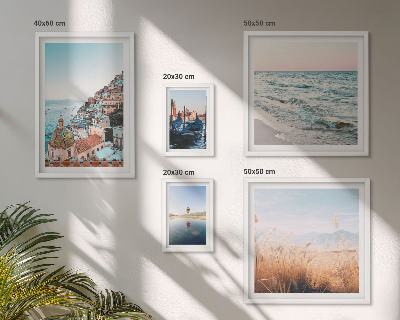 Conjunto de cuadros decorativos Encantadoras vistas al mar