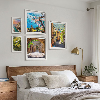 Pared galería de arte Encantadoras vistas al mar