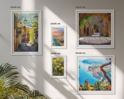 Pared galería de arte Encantadoras vistas al mar