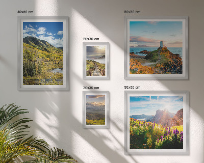 Pared galería de arte Paisajes de montaña y naturaleza