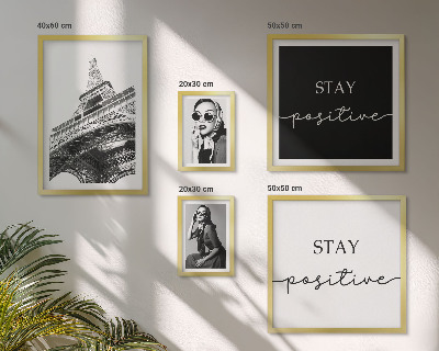 Conjunto de cuadros decorativos Moda parisina con gráficos elegantes