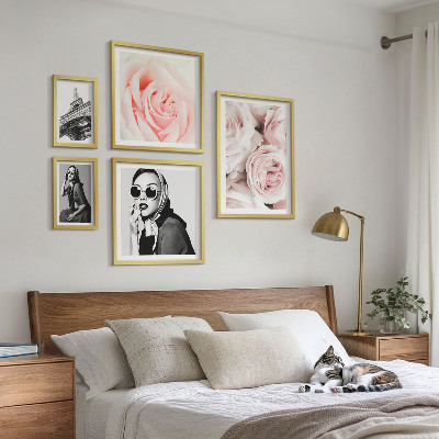 Pared galería de arte Retratos elegantes de rosas