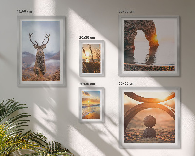 Pared galería de arte Naturaleza y animales salvajes en armonía