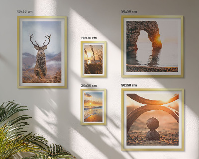 Pared galería de arte Naturaleza y animales salvajes en armonía