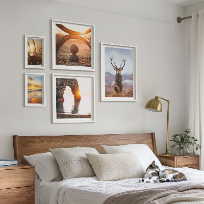 Pared galería de arte Naturaleza y animales salvajes en armonía