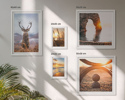 Pared galería de arte Naturaleza y animales salvajes en armonía