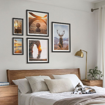 Pared galería de arte Naturaleza y animales salvajes en armonía