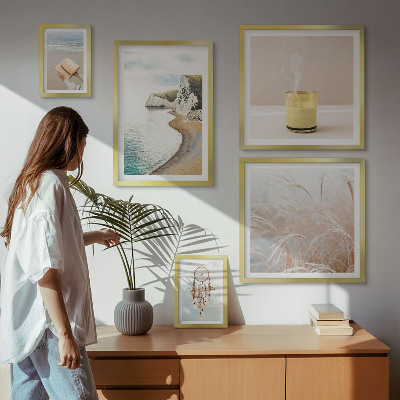 Pared galería de arte Temas de libros relajantes