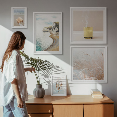 Pared galería de arte Temas de libros relajantes