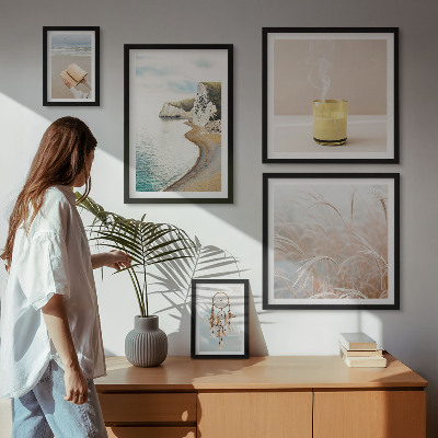 Pared galería de arte Temas de libros relajantes
