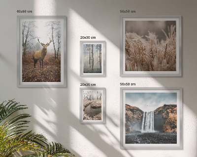 Pared galería de arte paisajes de vida silvestre