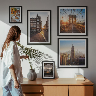 Pared galería de arte Encantadora arquitectura urbana