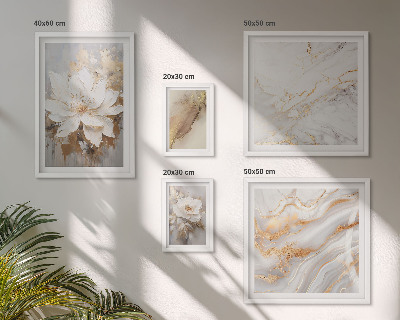 Conjunto de cuadros decorativos Elegantes composiciones florales