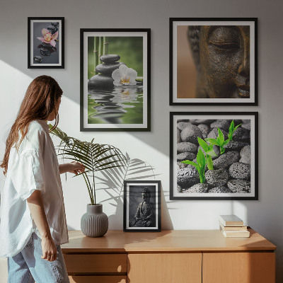 Pared galería de arte Ambiente zen relajante