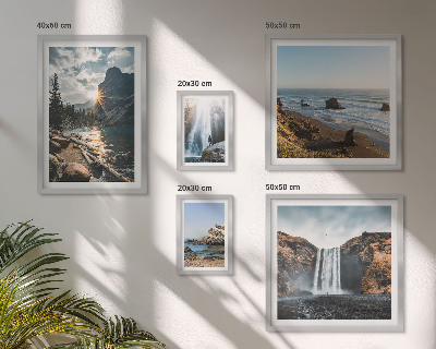 Pared galería de arte Paisajes, cascadas, playas