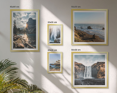 Pared galería de arte Paisajes, cascadas, playas