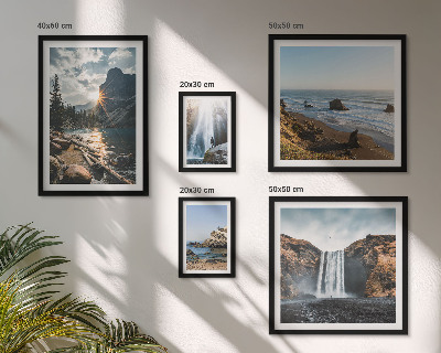 Pared galería de arte Paisajes, cascadas, playas