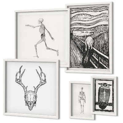 Pared galería de arte Arte surrealista, naturaleza, hombre