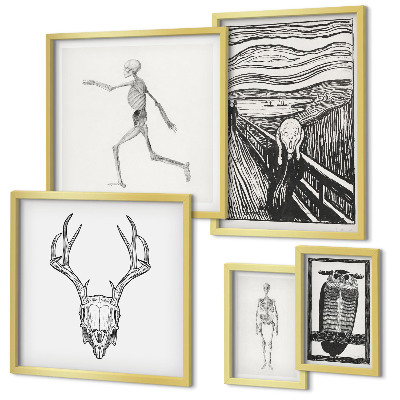 Pared galería de arte Arte surrealista, naturaleza, hombre