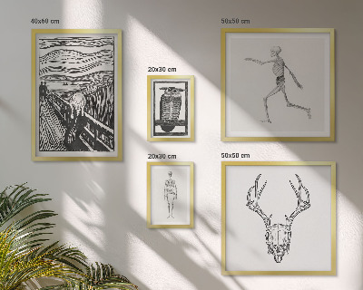 Pared galería de arte Arte surrealista, naturaleza, hombre