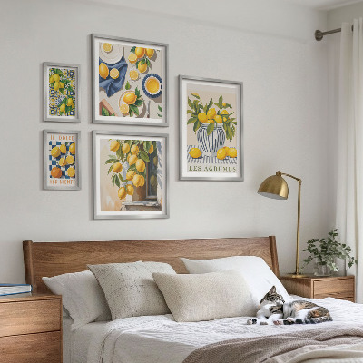 Pared galería de arte Decoraciones provenzales de cítricos