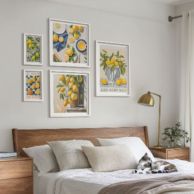 Pared galería de arte Decoraciones provenzales de cítricos