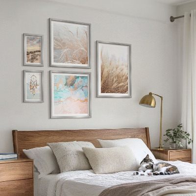 Conjunto de cuadros decorativos Paisajes etnográficos bohemios naturales