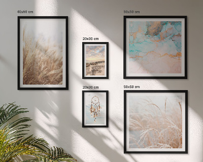 Conjunto de cuadros decorativos Paisajes etnográficos bohemios naturales