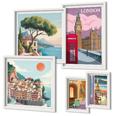 Pared galería de arte ciudades europeas de la cultura