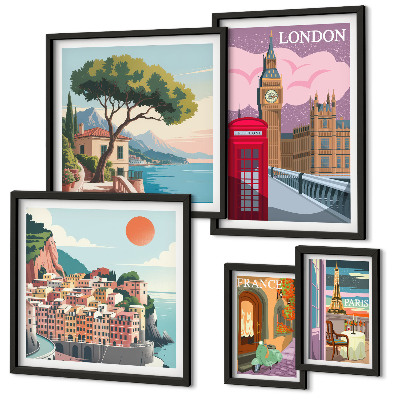 Pared galería de arte ciudades europeas de la cultura