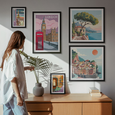 Pared galería de arte ciudades europeas de la cultura