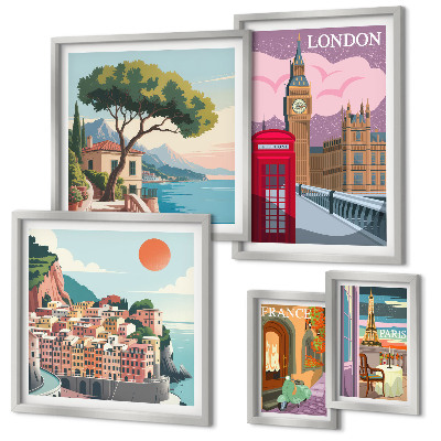 Pared galería de arte ciudades europeas de la cultura
