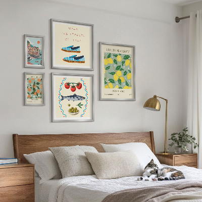 Pared galería de arte Colección de frutas de Italia