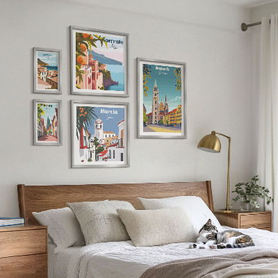Pared galería de arte Arquitectura de ciudades europeas