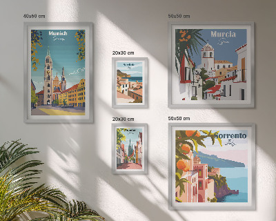 Pared galería de arte Arquitectura de ciudades europeas