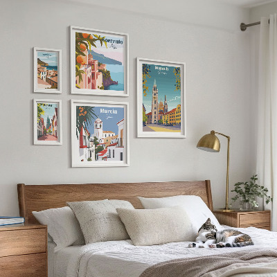 Pared galería de arte Arquitectura de ciudades europeas