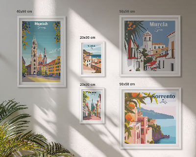 Pared galería de arte Arquitectura de ciudades europeas