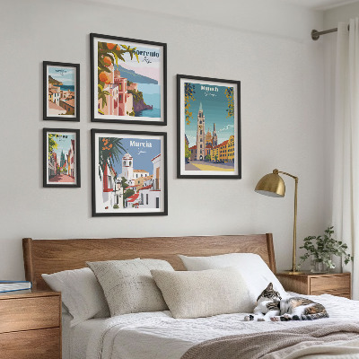 Pared galería de arte Arquitectura de ciudades europeas
