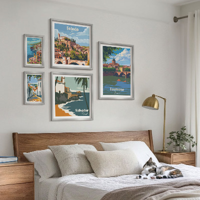 Pared galería de arte Paisajes y vistas de ciudades europeas