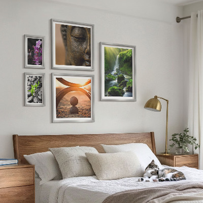 Pared galería de arte Armonía de la naturaleza minimalista