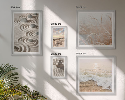 Conjunto de cuadros decorativos Paisajes naturales relajantes
