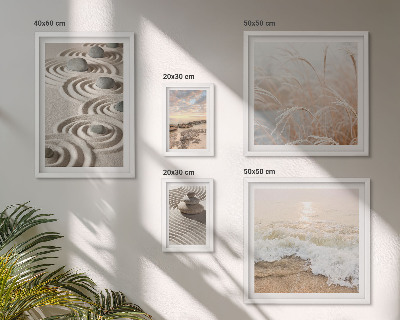 Conjunto de cuadros decorativos Paisajes naturales relajantes